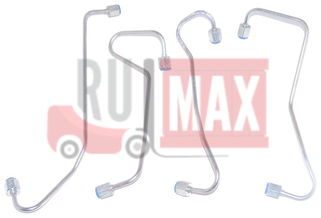 Трубки топливные ВД ISUZU 4JG2 (к-т ДВС 4 шт)