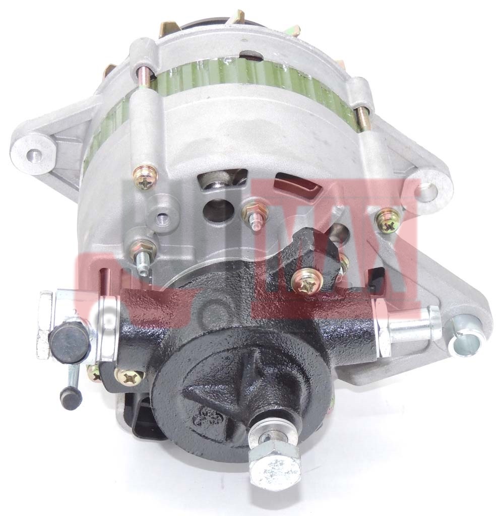 Генератор NISSAN TD27 (12V/50A, 2x шкив с масляным насосом)