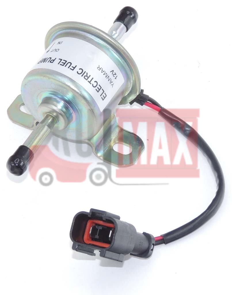 Насос топливоподкачивающий электрический YANMAR (евроразъем,12V)