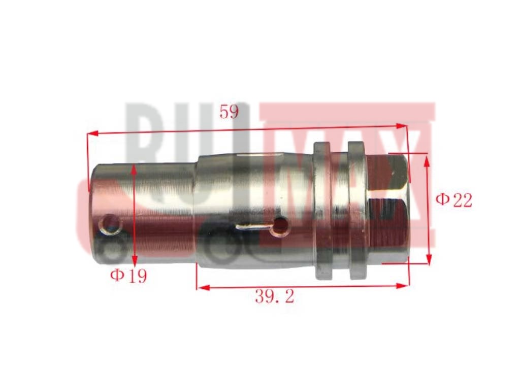 Палец рулевой TOYOTA 7FD/FG35-50 (D19/22, цилиндр, вилка)